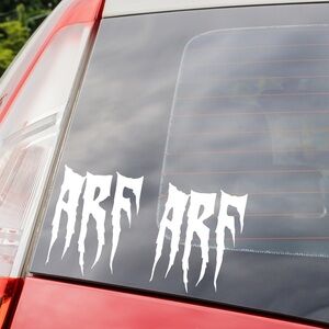 ARF ARF waterproof vinyl decal
